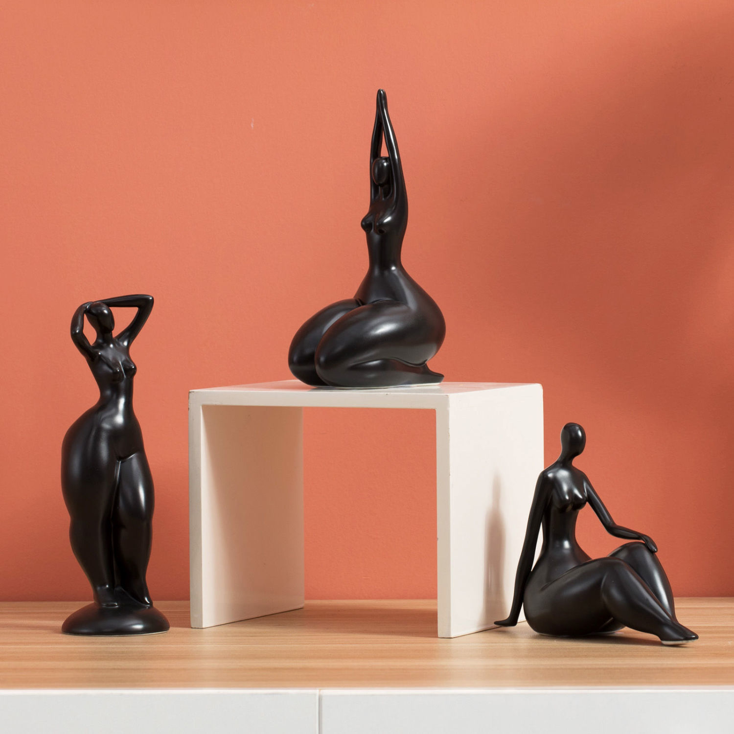 Modern Minimalist Abstract Cer - Home Office Yoga Room Ideas review and price