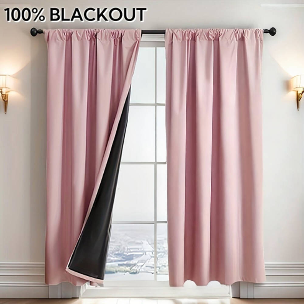 1pc 100% Blackout Curtain with - Home Office Inspiration review and price