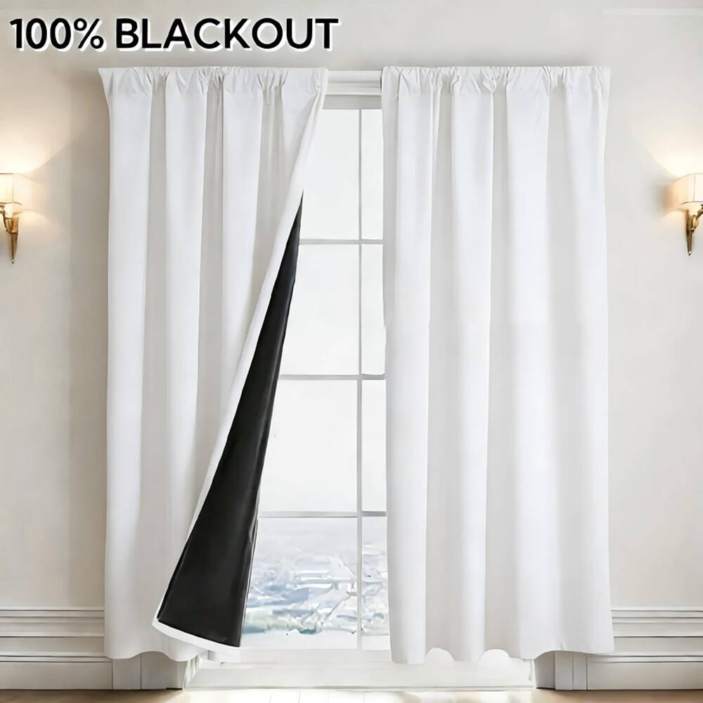 1pc 100% Blackout Curtain with - Home Office Inspiration review and price