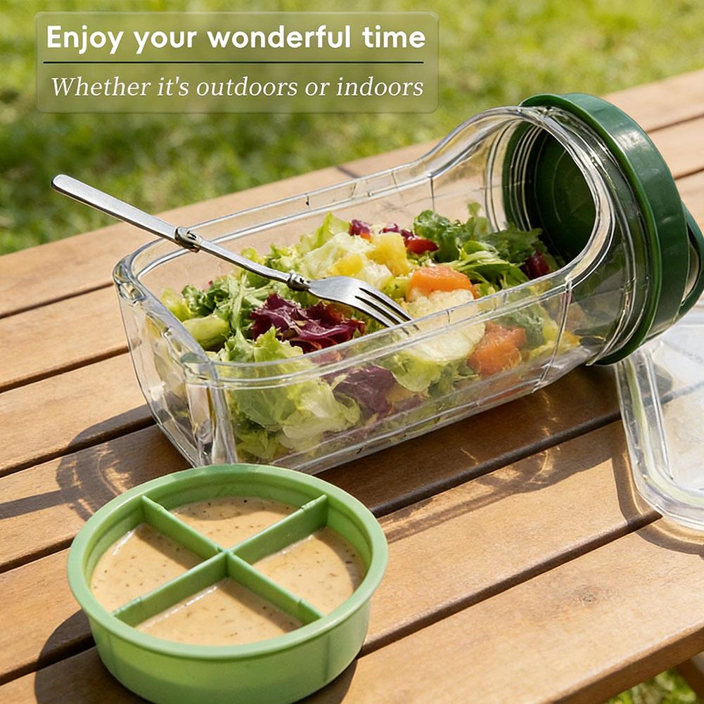 Leakproof Plastic Salad Box wi - Home Office Box review and price