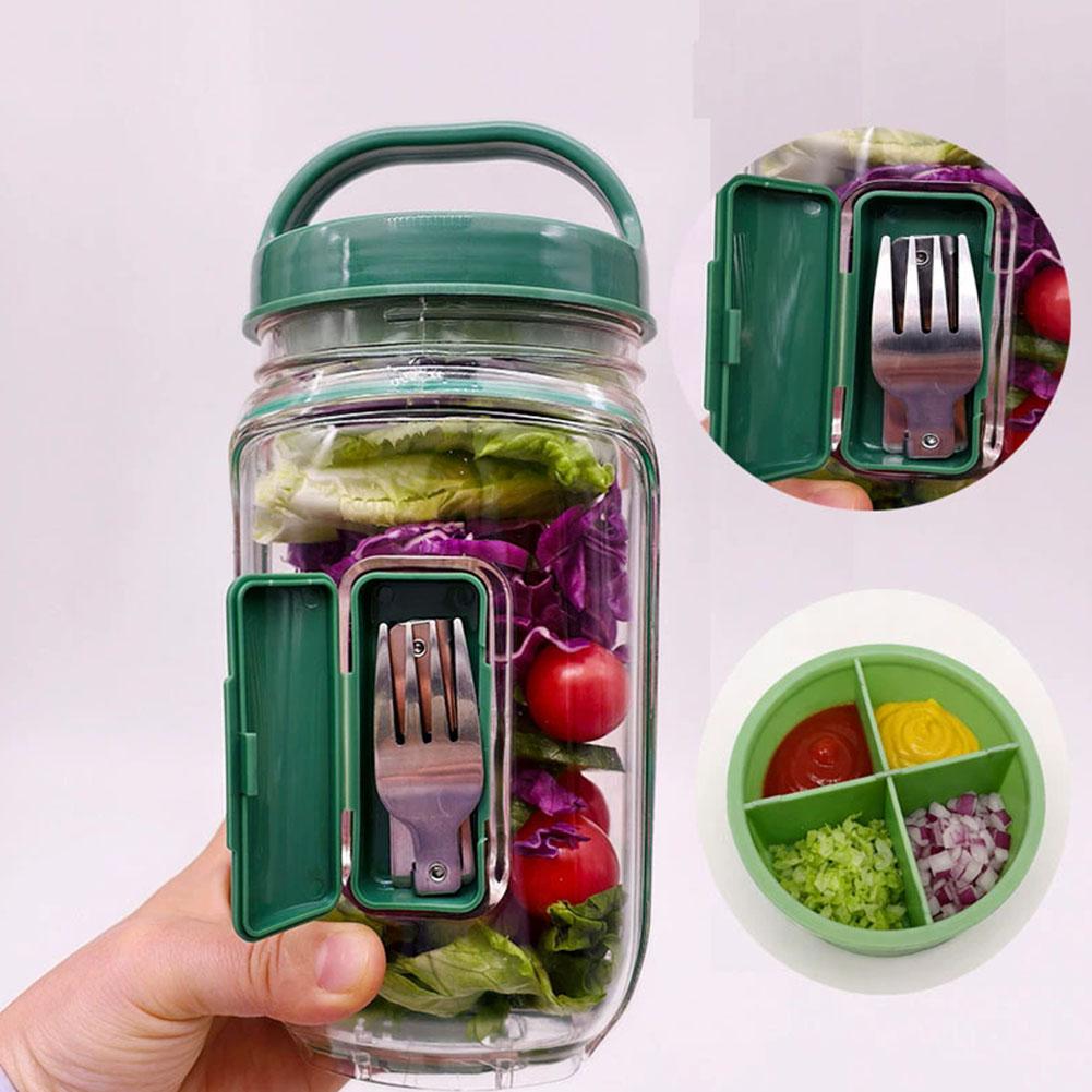 Leakproof Plastic Salad Box wi - Home Office Box review and price