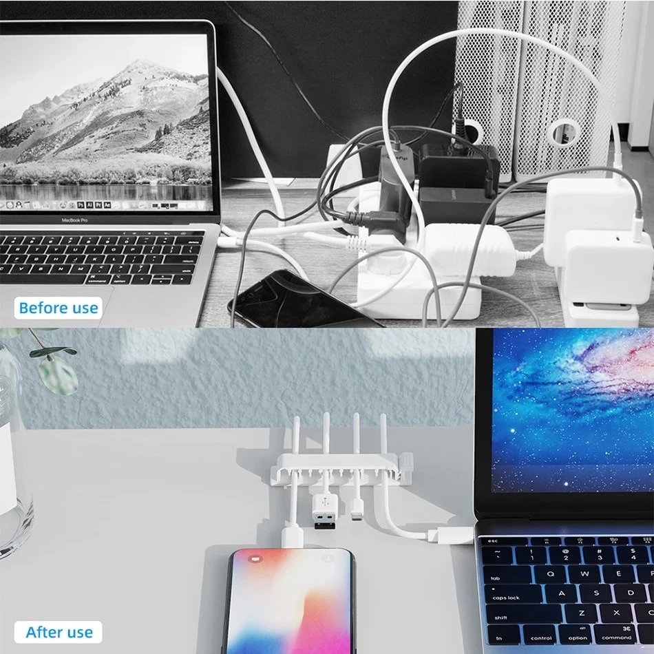 Cable Organizer Self Adhesive  - Cable Management Box review and price