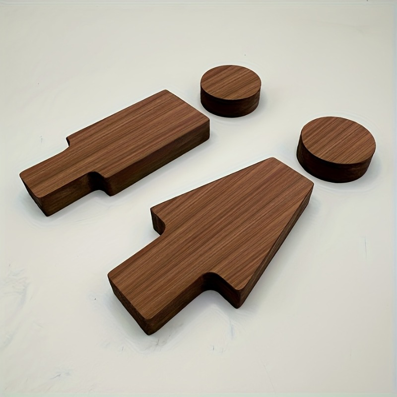 2PCS Wooden Bathroom Sign for  - Home Or Office Use review and price