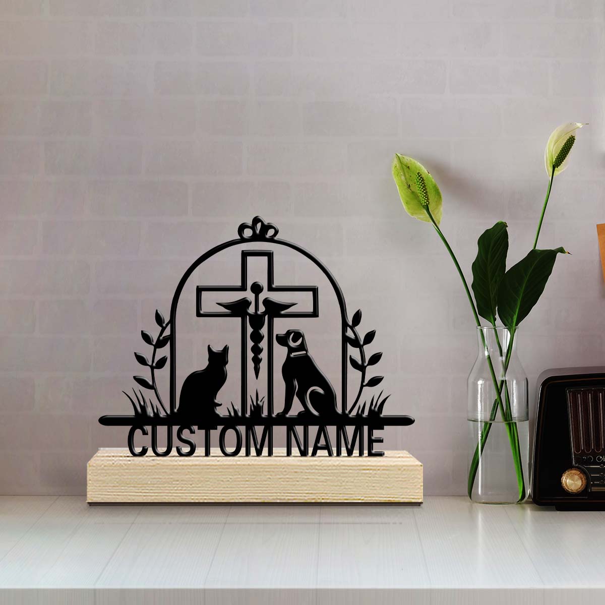 1pc Customizable Wrought Iron  - Home Office Or review and price