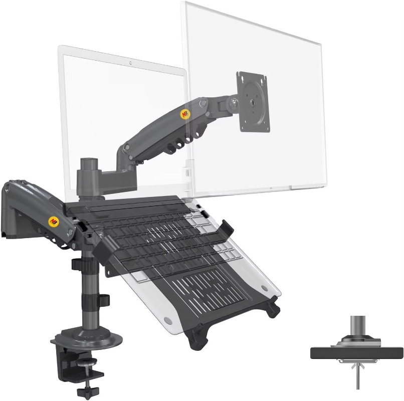 Dual Arm 2 in 1 Combo Laptop M - Monitor Arm Dual review and price