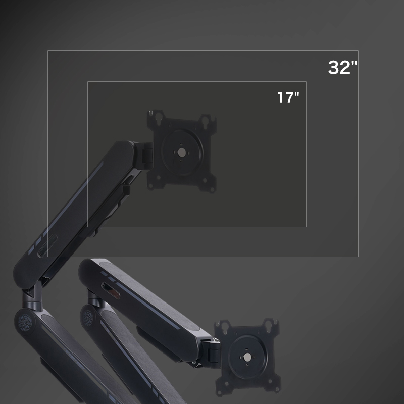 New Arrival Gas Spring Desk Mo - Monitor Arm Dual review and price