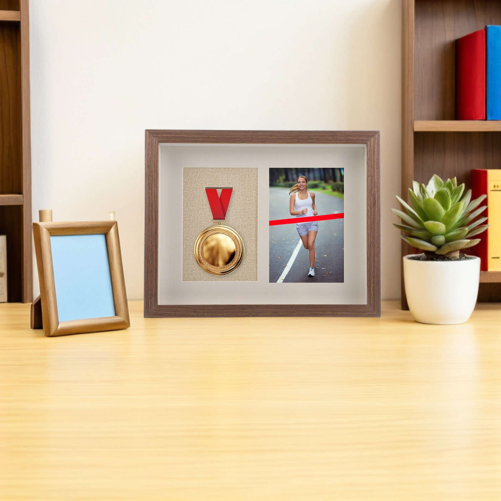 Wood Medal Display Frame 10 In - Home Office Box review and price