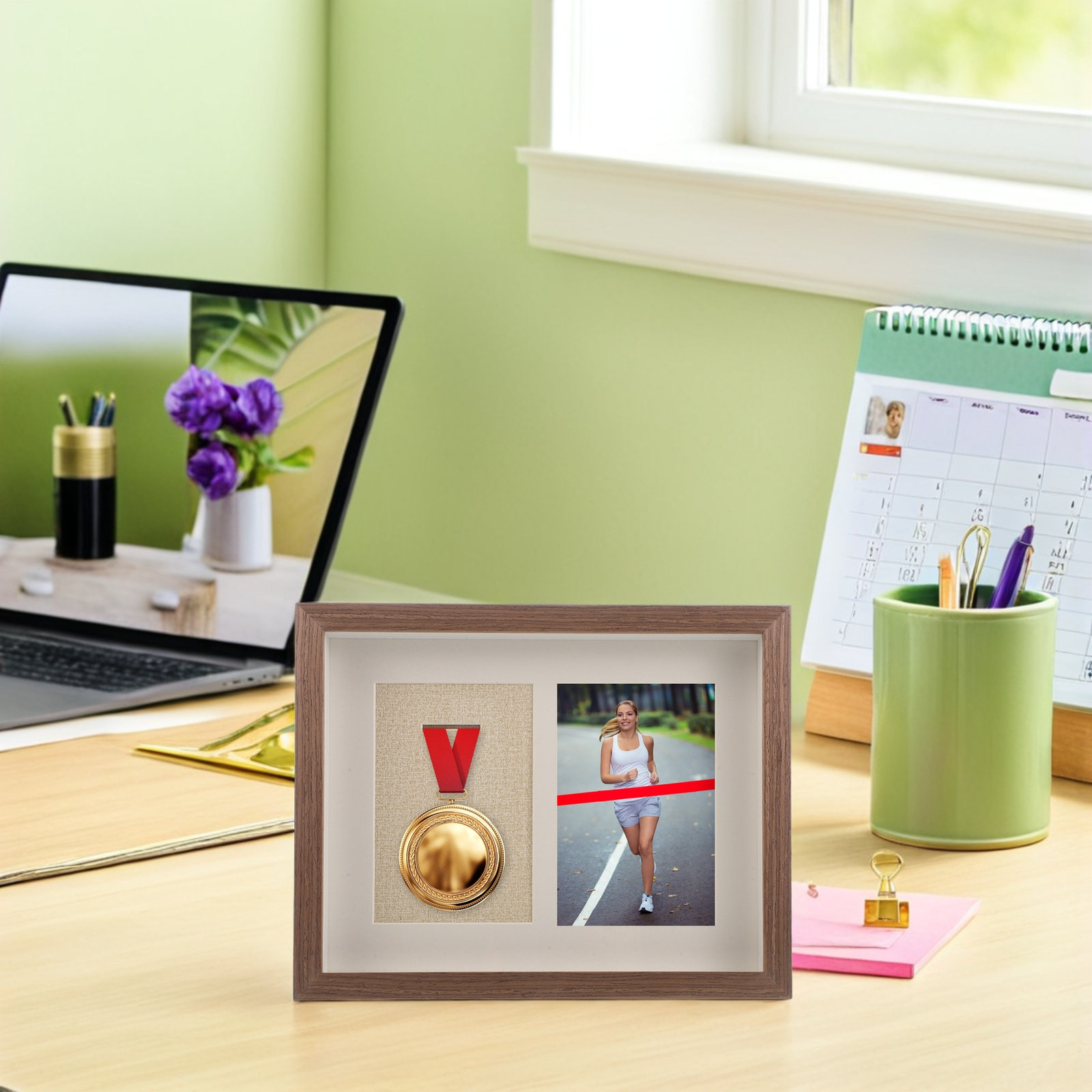Wood Medal Display Frame 10 In - Home Office Box review and price