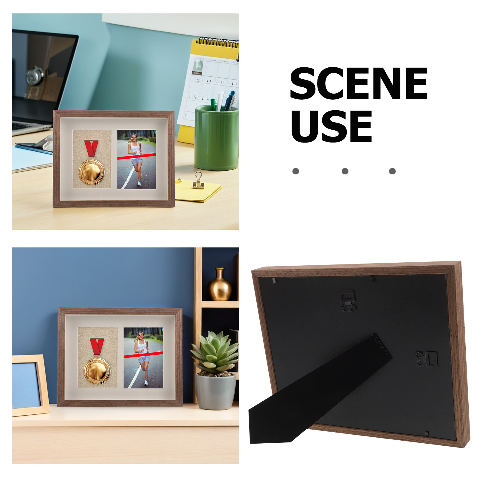Wood Medal Display Frame 10 In - Home Office Box review and price
