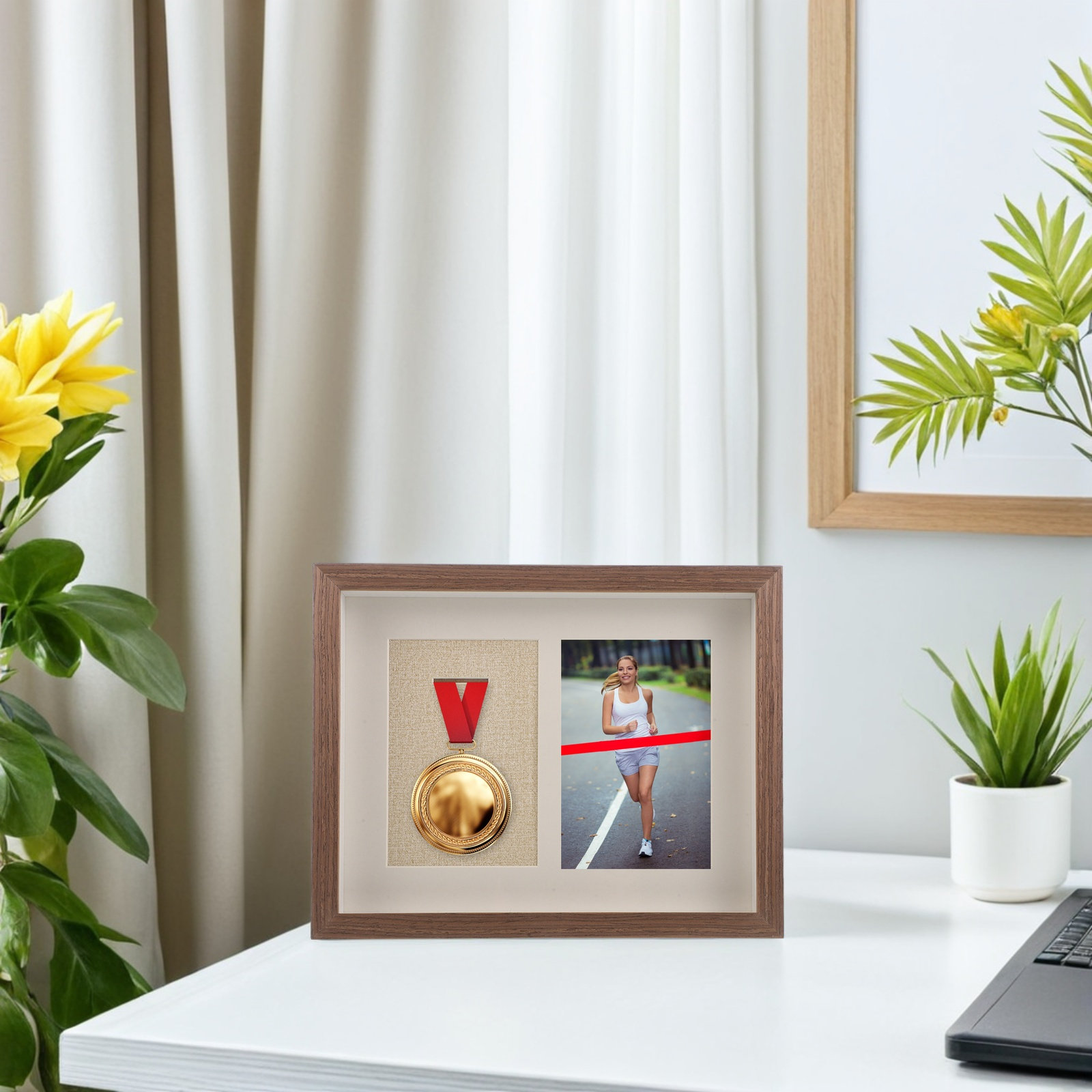 Wood Medal Display Frame 10 In - Home Office Box review and price