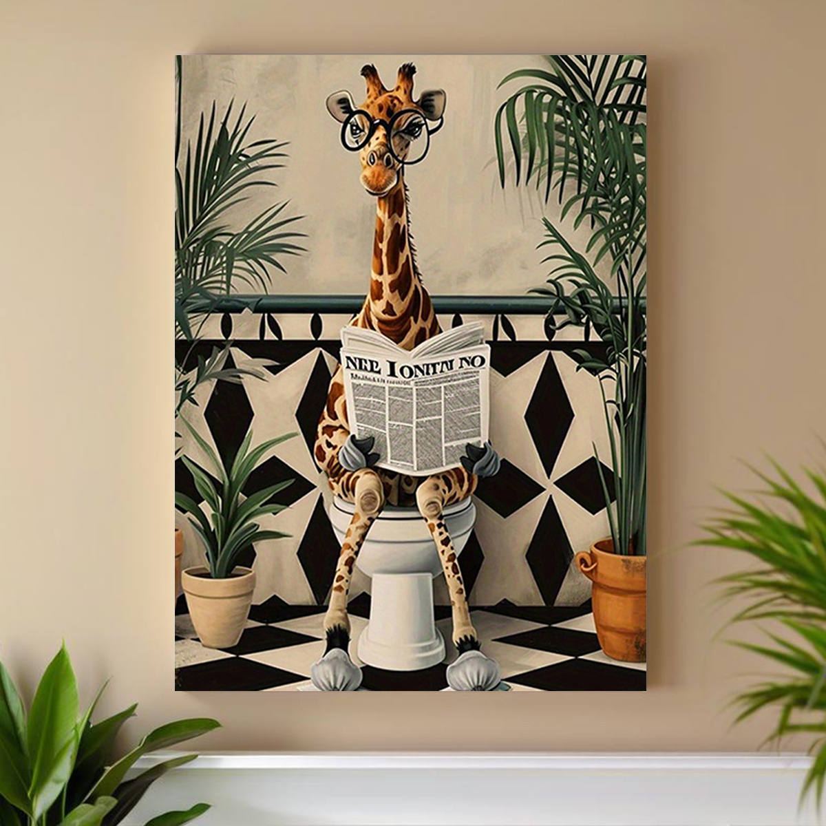 2D Flat, 2D Flat, 1pc Canvas P - Home Office Inspiration review and price