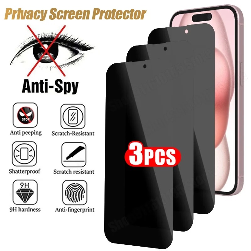 3PCS Privacy Tempered Glass An - Monitor Privacy Screen review and price