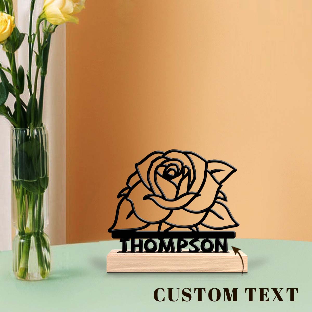 1pc Personalized Metal Artwork - Home Office Or review and price