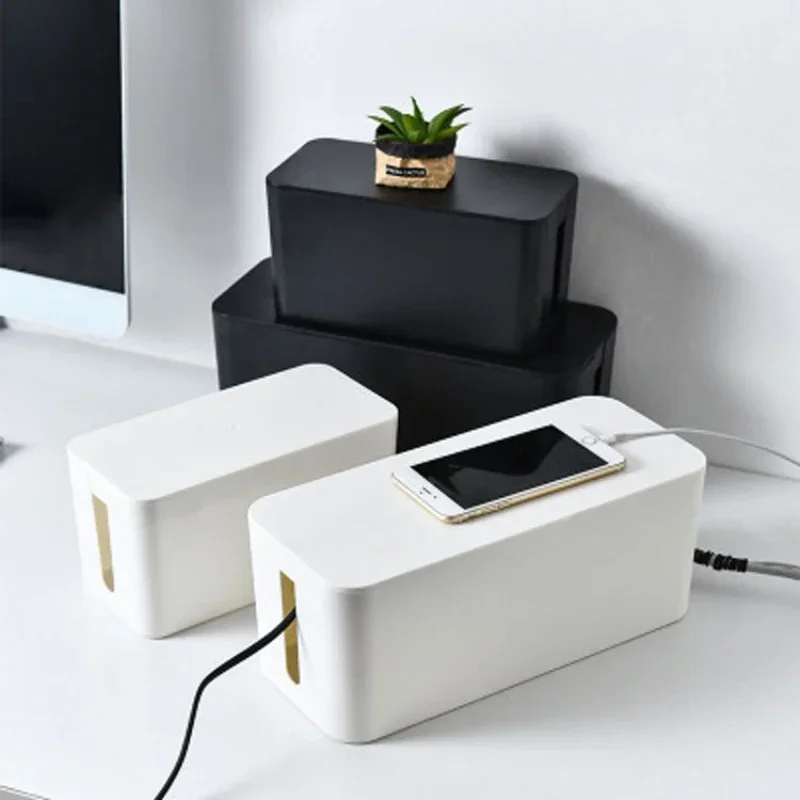 Cable Storage Box Desktop Powe - Cable Management Box review and price