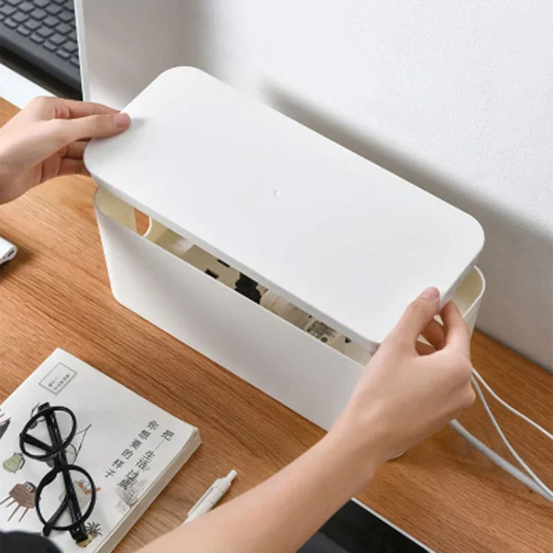 Cable Storage Box Desktop Powe - Cable Management Box review and price
