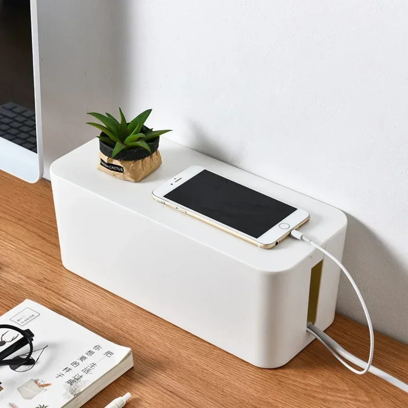 Cable Storage Box Desktop Powe - Cable Management Box review and price