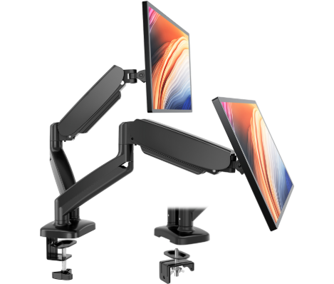 Dual Monitor Stand Arm, Gas Sp - Monitor Arm Dual review and price