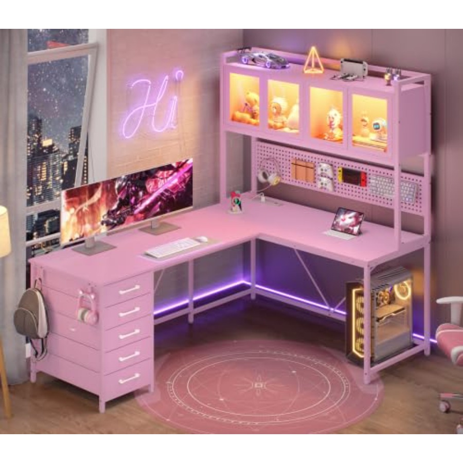 L Shaped Gaming Corner Desk wi - Home Office L Shaped Desk review and price