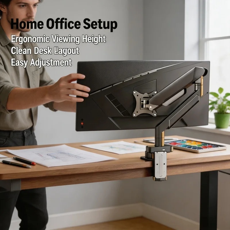 Single Monitor Mount Bracket f - Monitor Arm Dual review and price