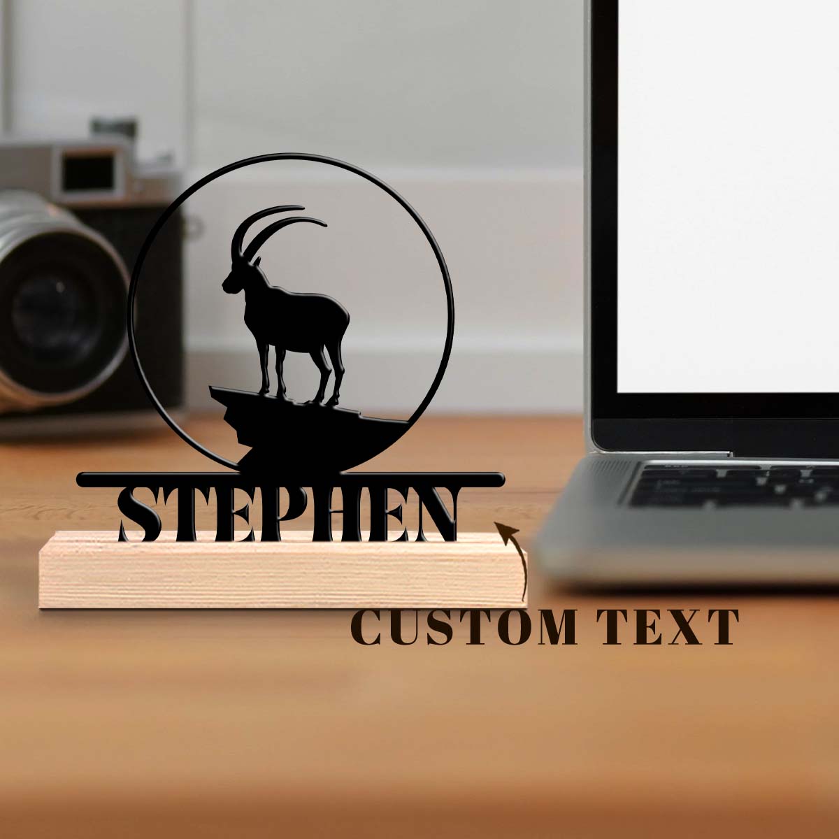 1pc Personalized Iron Desktop  - Home Office Or review and price