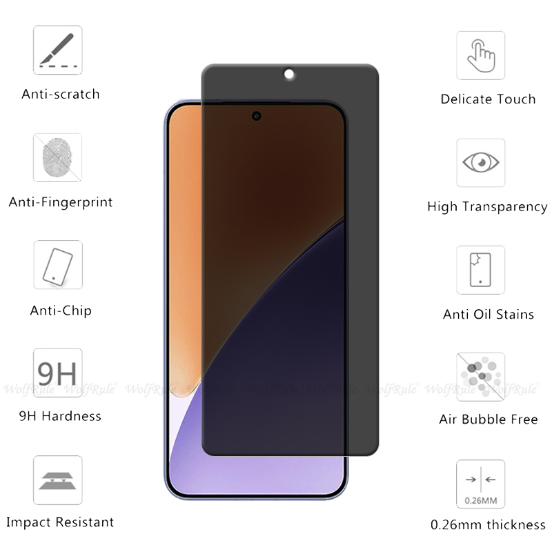 4/3/2/1Pcs For Xiaomi 15 Glass - Monitor Privacy Screen review and price