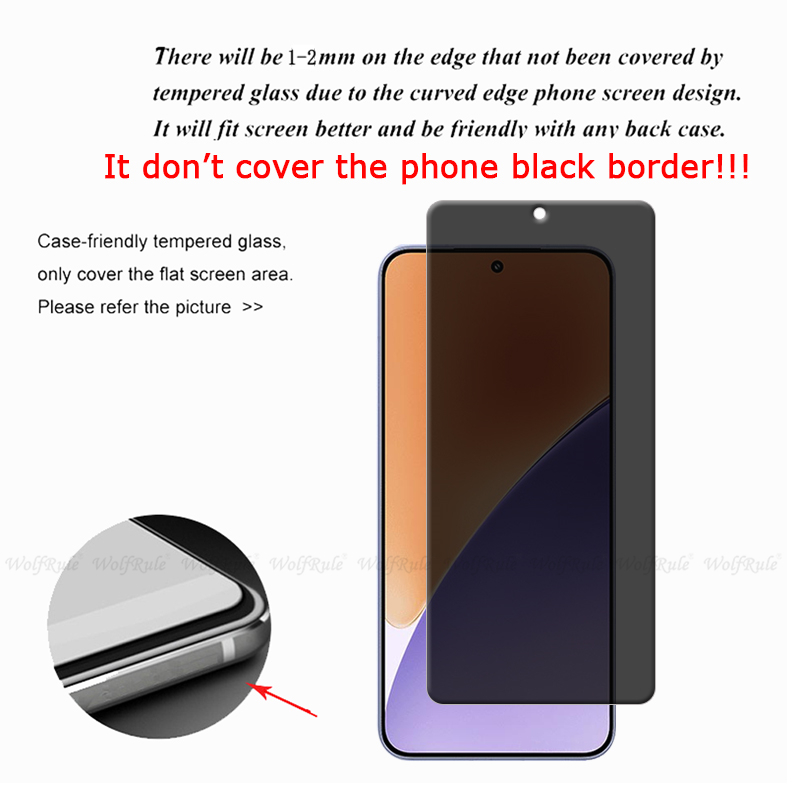 4/3/2/1Pcs For Xiaomi 15 Glass - Monitor Privacy Screen review and price